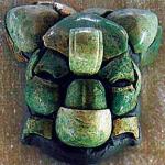 Gwatemalska głowa z jadeitu