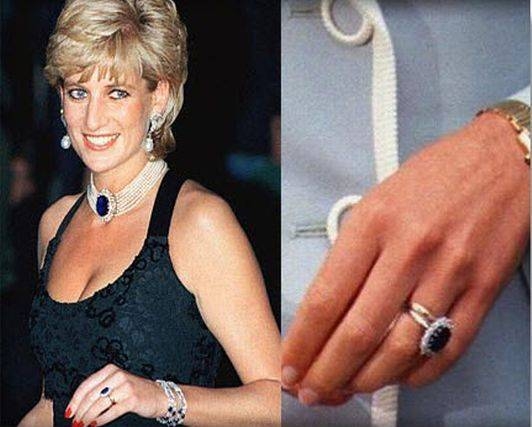 Szafirowy pierścionek Lady Diany i Kate Middleton