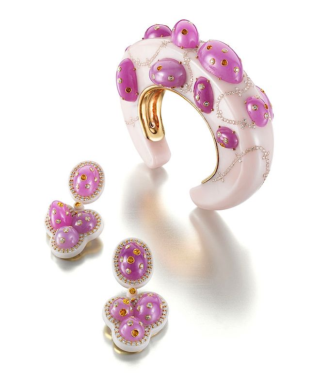 Współczesna biżuteria Daniel Brush: bakelit, rubiny, diamenty. Masterpiece London – unikalna kolekcja dzieł sztuki