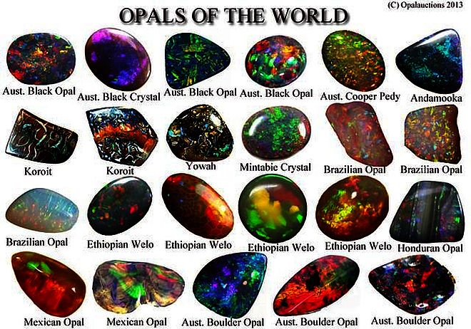 Rodzaje opali. Opal - kamień najpotężniejszy ze wszystkich?