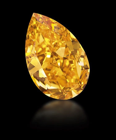 Pomarańczowy diament osiąga rekordową cenę 35,5 miliona dolarów