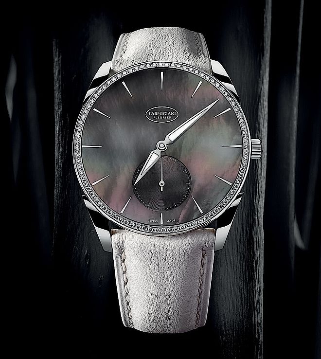 Ten zegarek Tonda 1950 to najnowszy perłowo-diamentowy model Parmigiani. Parmigiani otwiera nową pracownię w Londynie