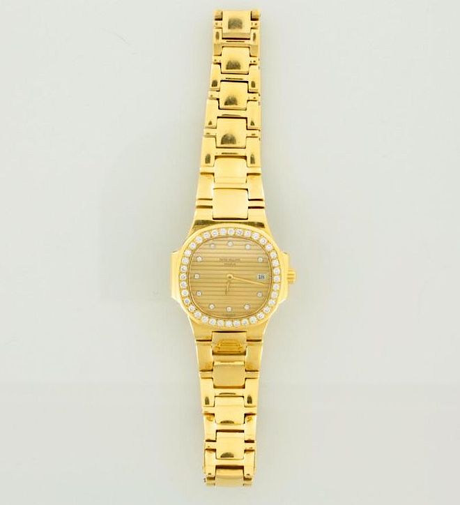 Zegarek Patek Philippe wykonany w 18-karatowym żółtym złocie. Złoto w Galerii BiżuBizarre, część 4